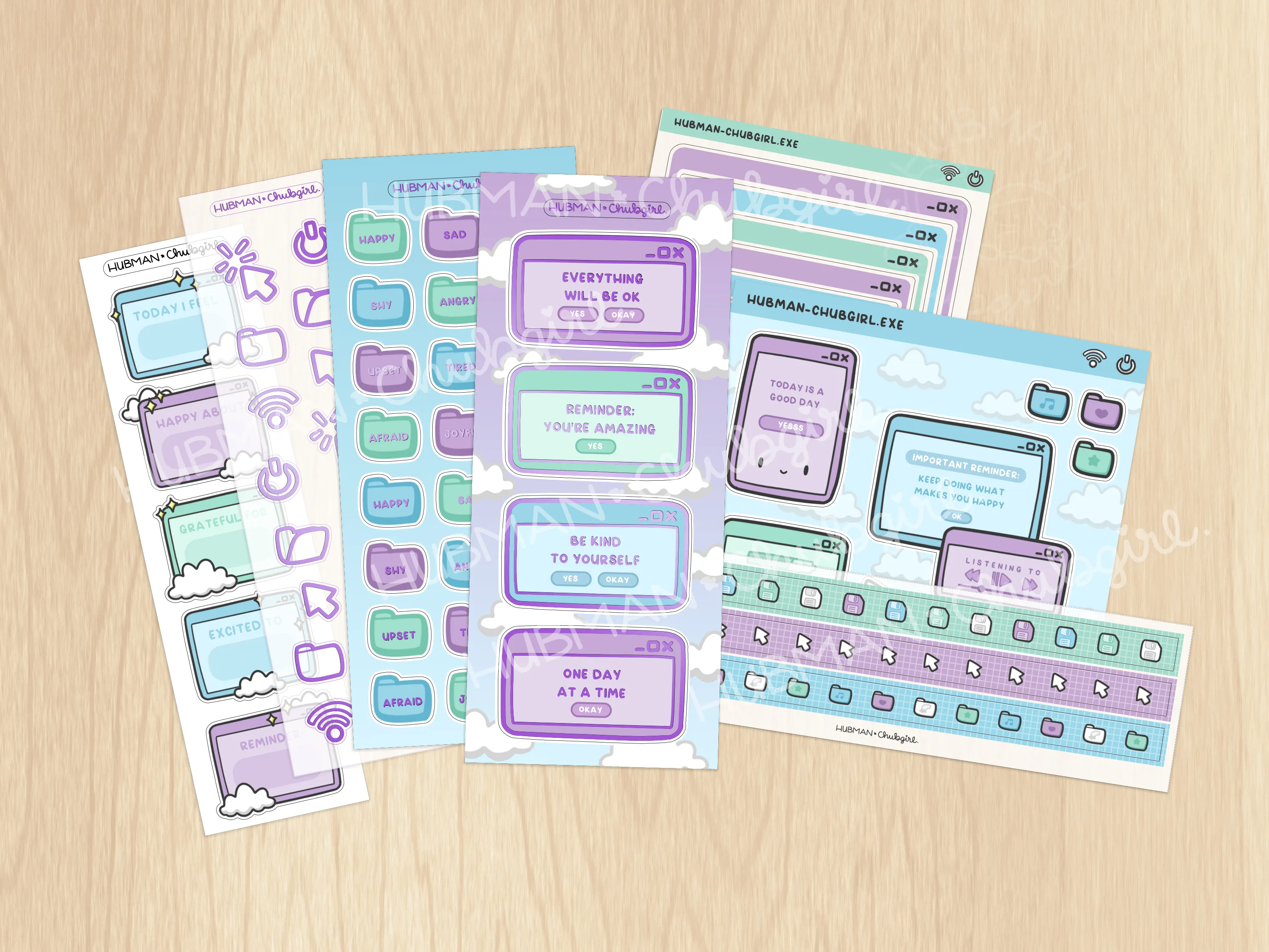 Positivity Pop-Ups Variety Sticker Pack