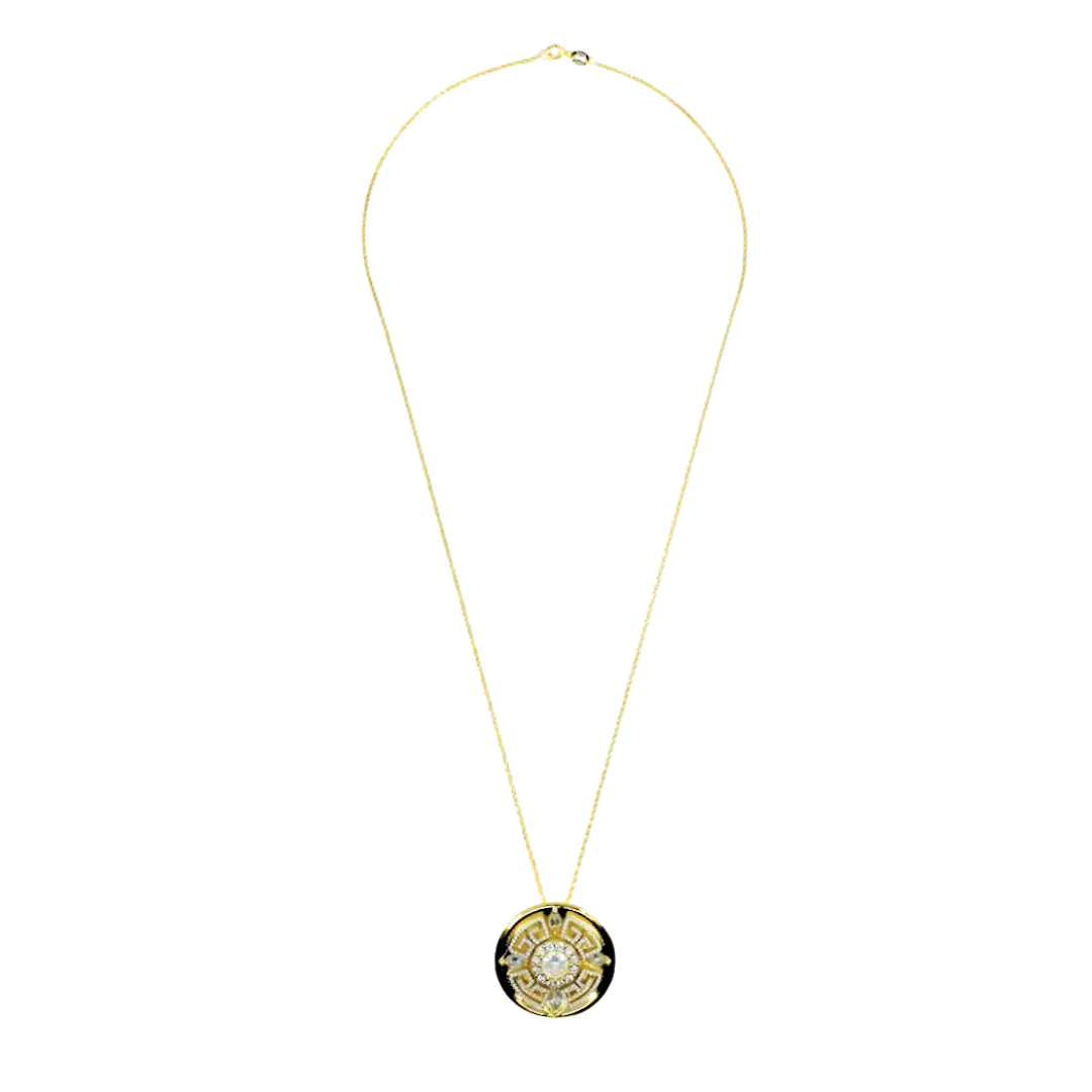 Revive Your Inner Kingdom Large Pendant Necklace Gold