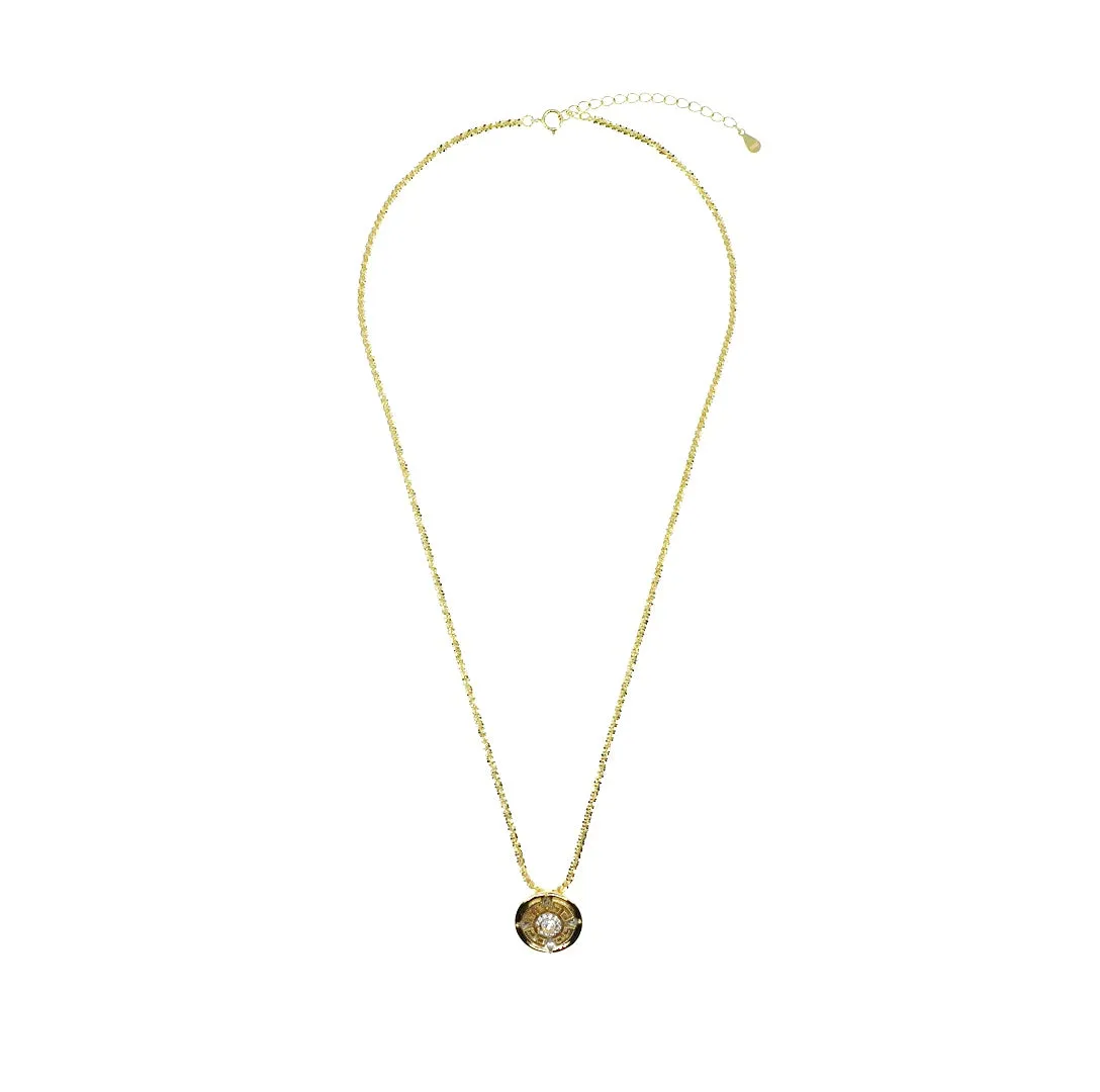 Revive Your Inner Kingdom Small Pendant Necklace Gold
