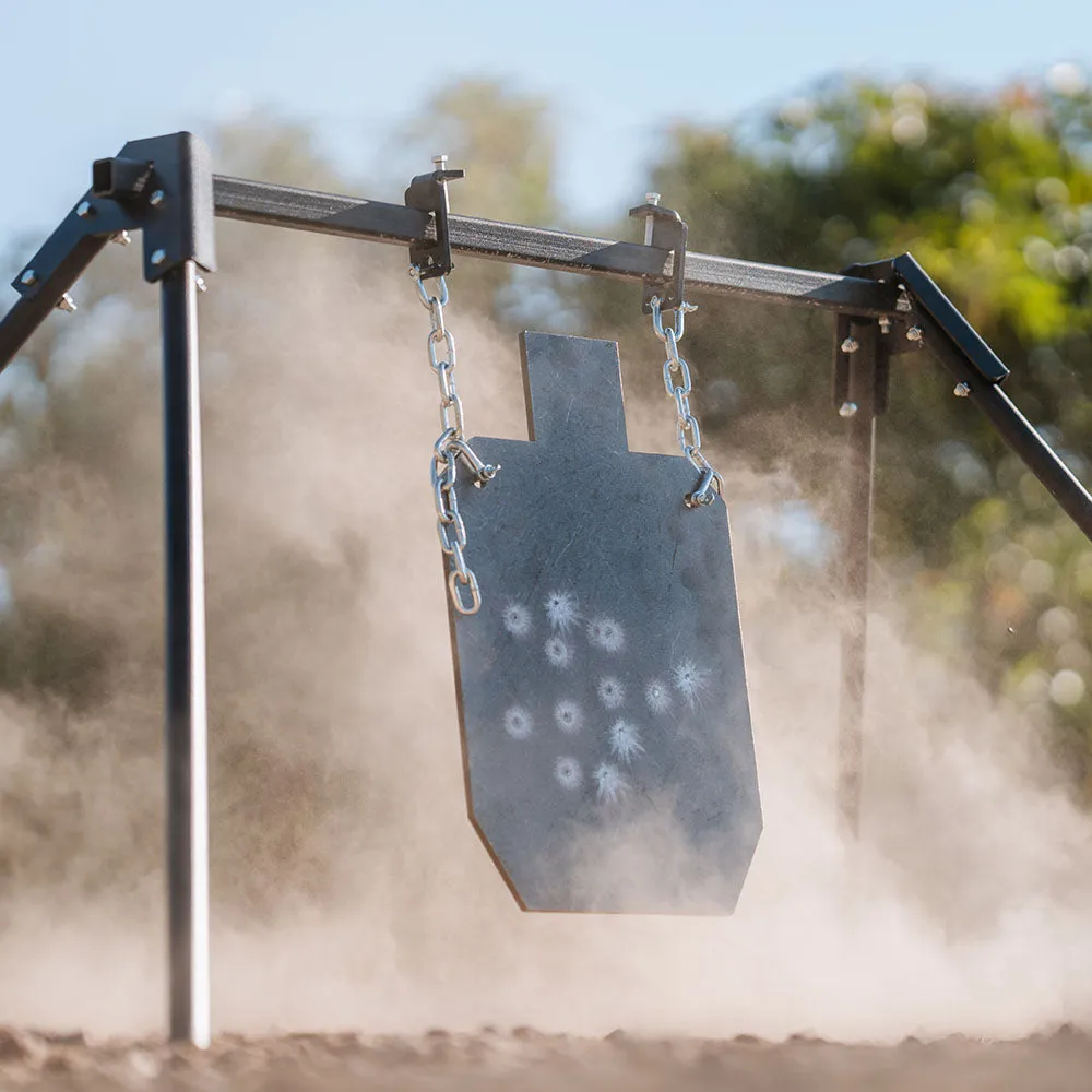 Single Gong Steel Target Stand
