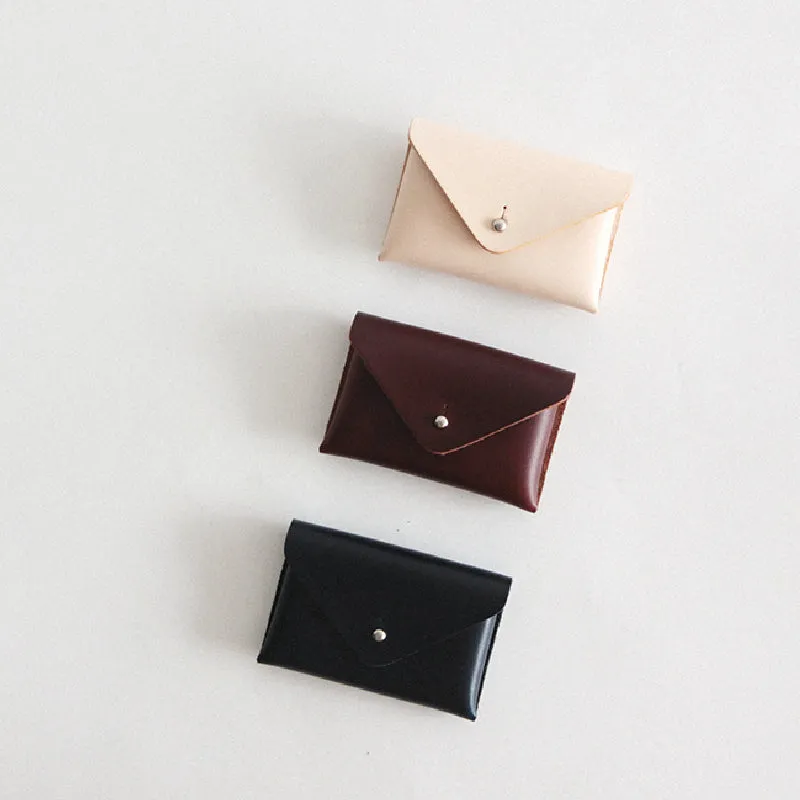 Slim Leather Womens Card Wallet Small Coin Purse Wallets for Women