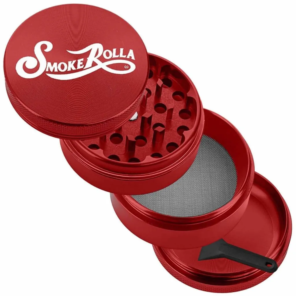 Smokerolla® Metal Grinder: Durable Tool For Seasoned Smokers
