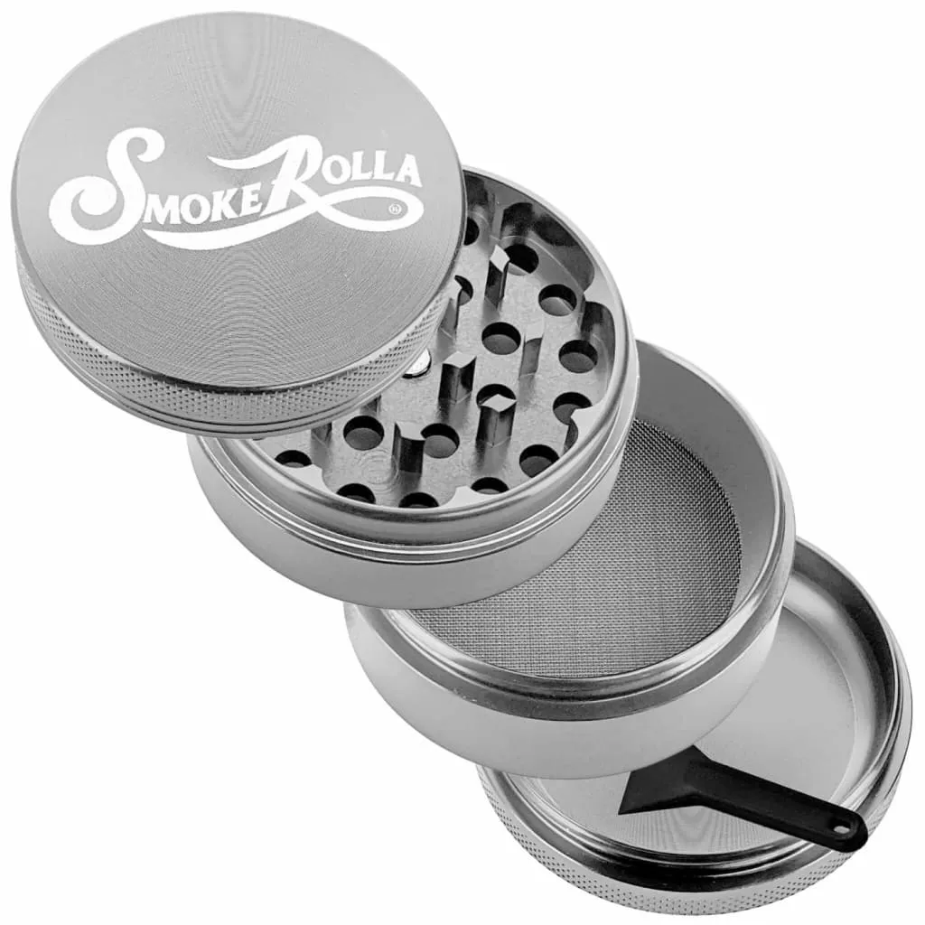 Smokerolla® Metal Grinder: Durable Tool For Seasoned Smokers