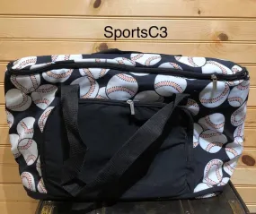 Sports Insulated Cooler - Baseball