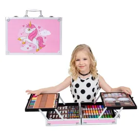 SYGA 145 Pencils and Painting Color set for Beginners & Pro Artists Drawing Art, Sketching and Colouring, Pink