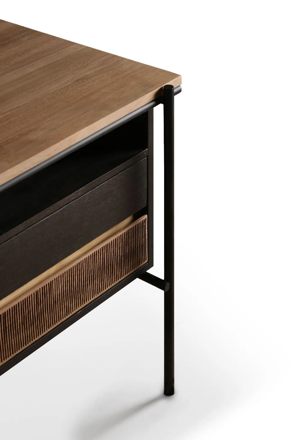 Teak Desk With Drawers | Ethnicraft Oscar
