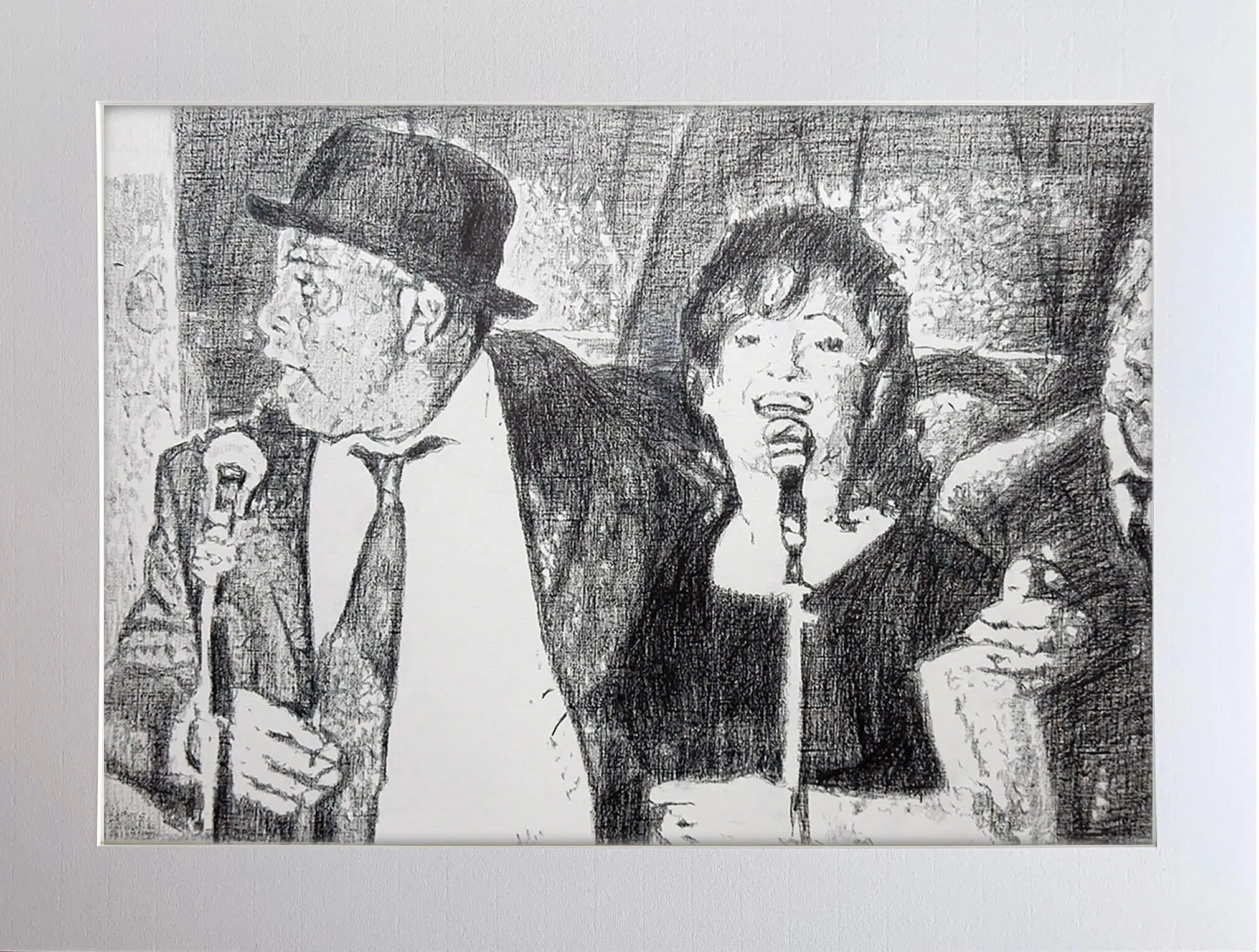 The Rawhides' Do you love me? portrait by Stella Tooth