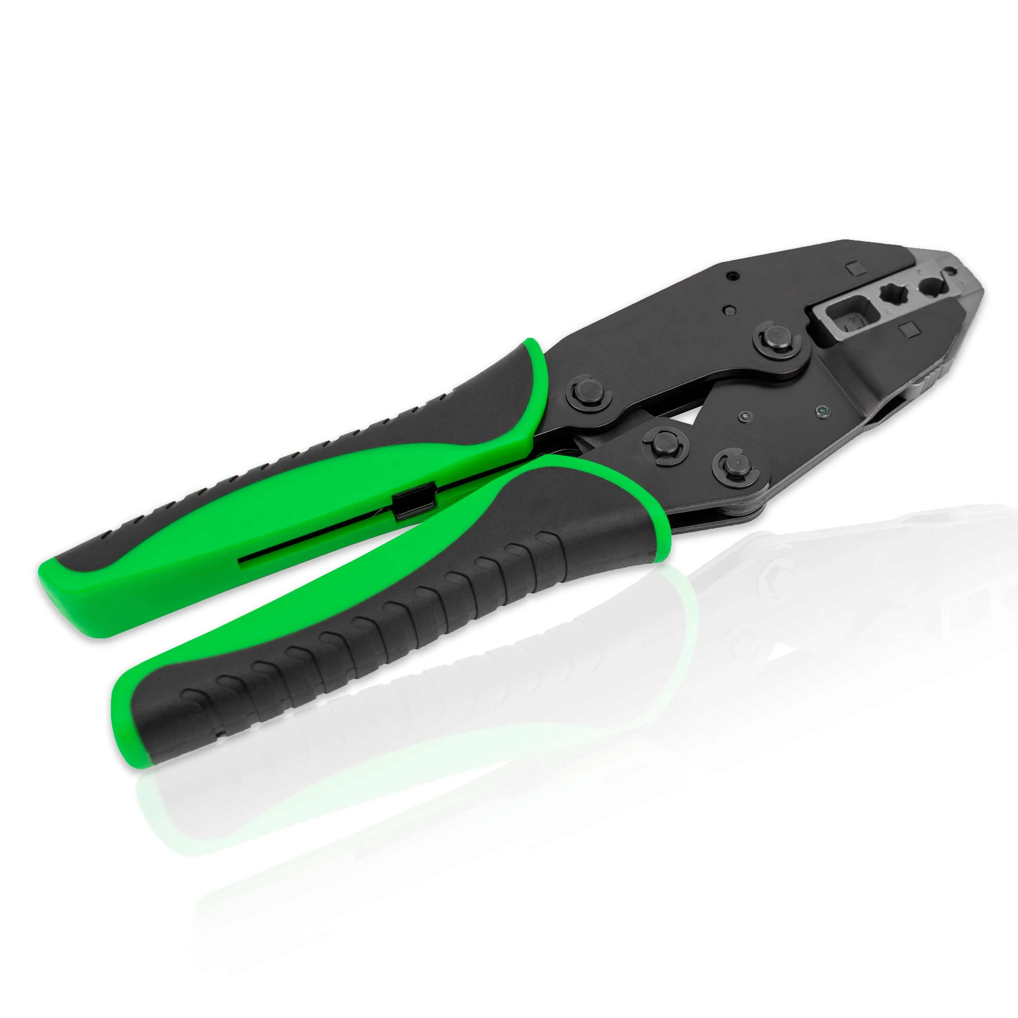 TOOLGUY REPUBLIC Ratcheting Spark Plug Connector Crimper AWG 17