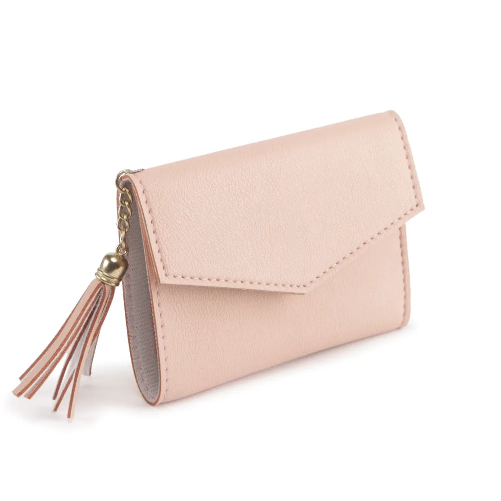 Trendy Light Pink Wallet Perfect For Women & Girls