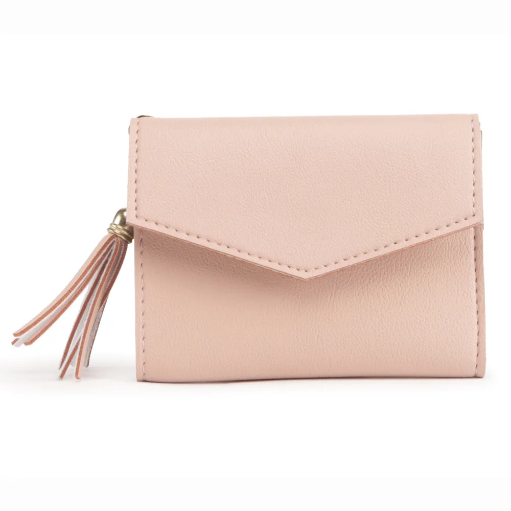 Trendy Light Pink Wallet Perfect For Women & Girls
