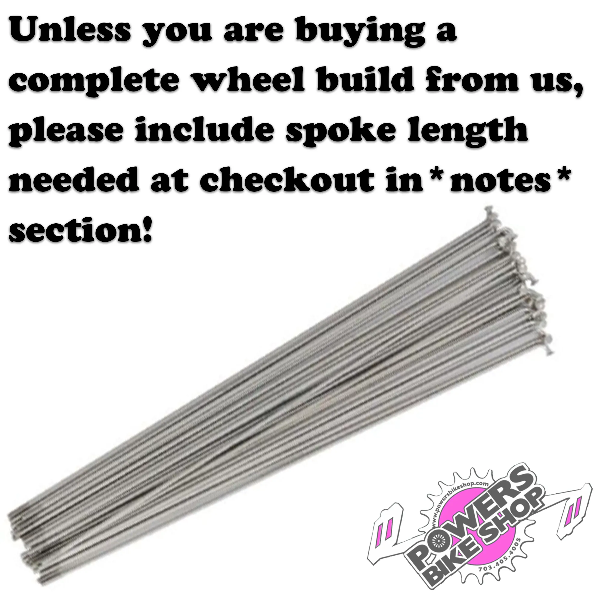 USA Brand Silver Spokes Pack of (72)