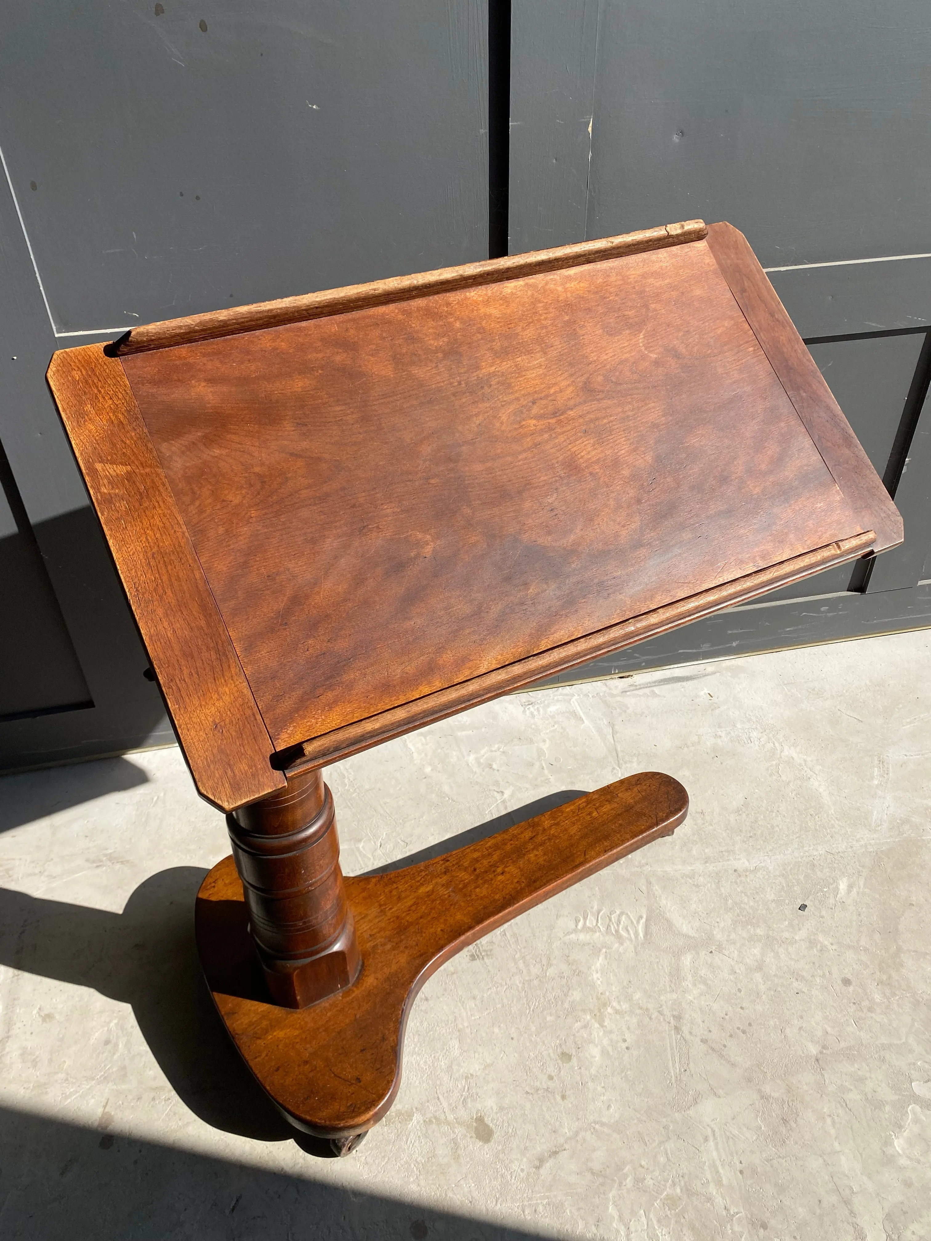 Victorian Mahogany Leveson and Sons adjustable reading table