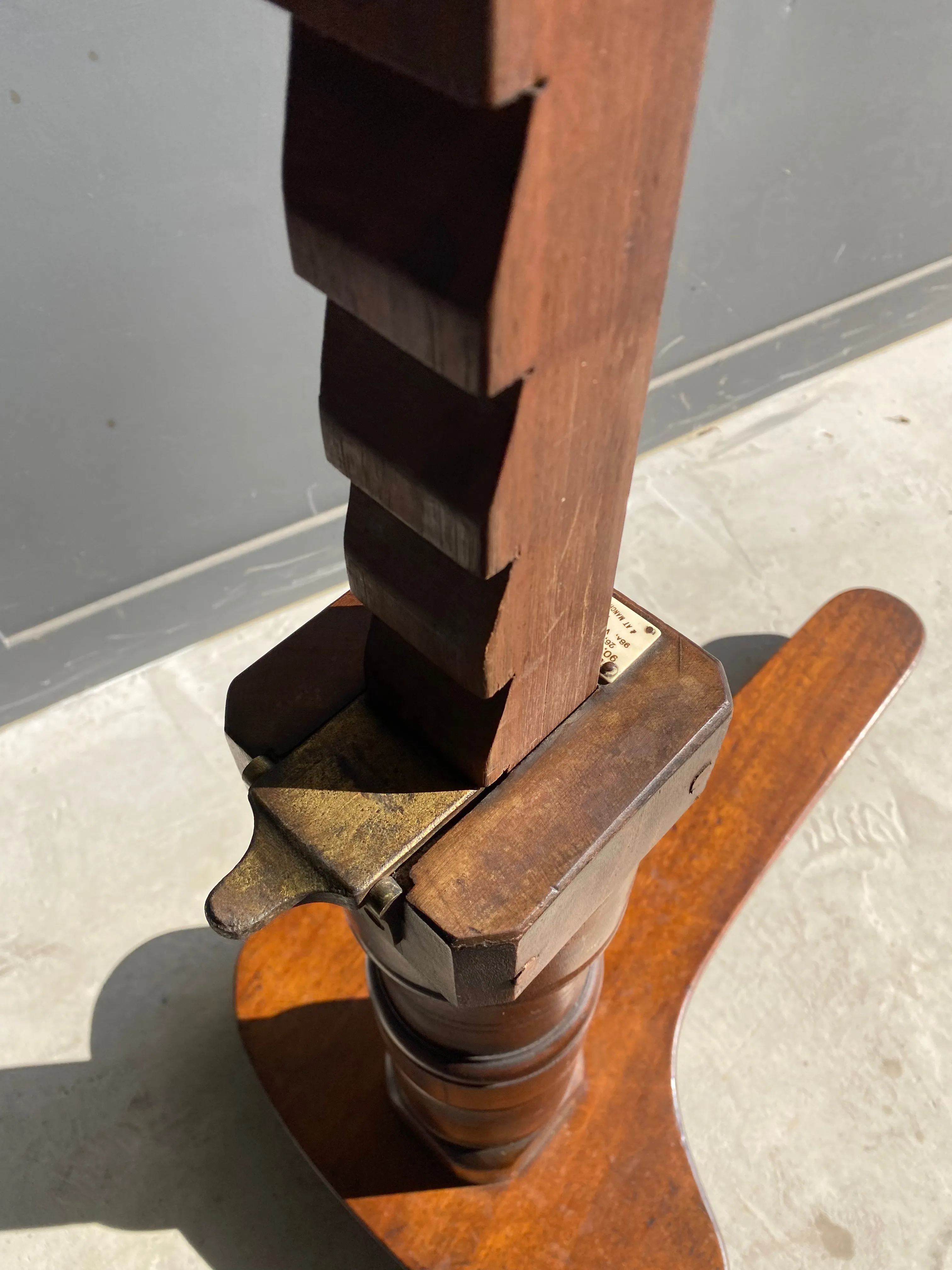 Victorian Mahogany Leveson and Sons adjustable reading table