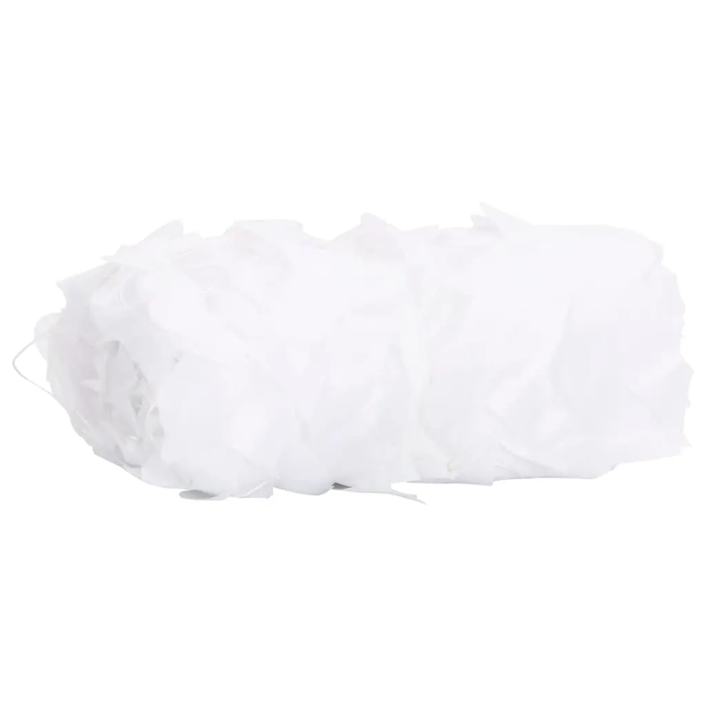 vidaXL Camouflage Net with Storage Bag 521x493 cm White
