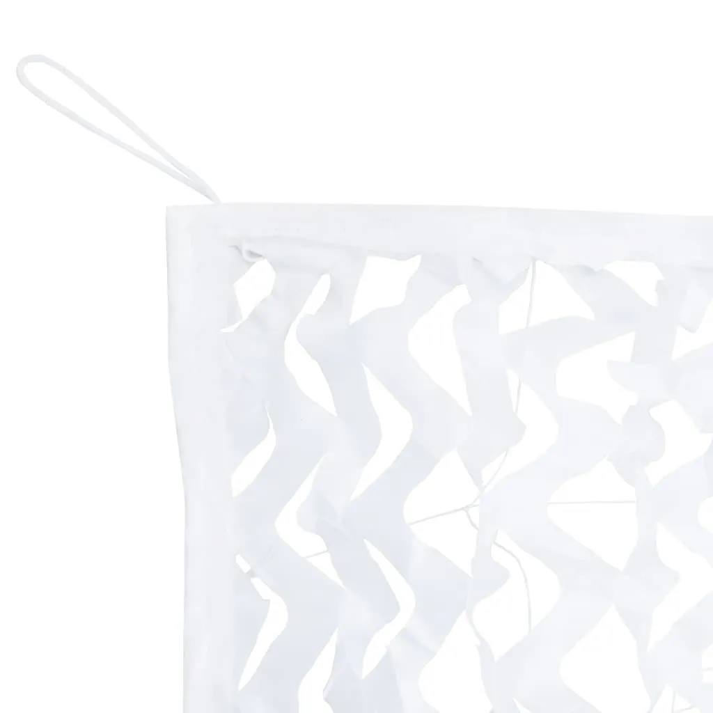 vidaXL Camouflage Net with Storage Bag 521x493 cm White