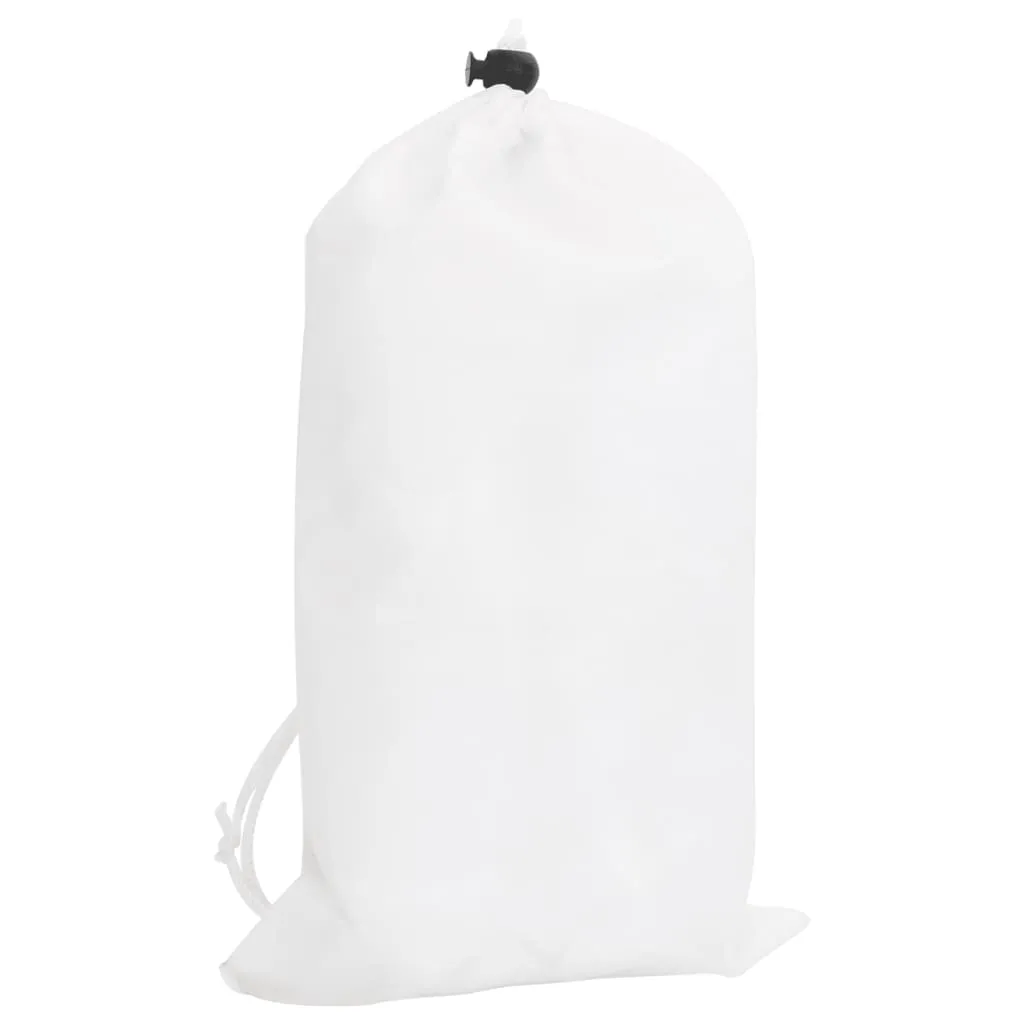 vidaXL Camouflage Net with Storage Bag 521x493 cm White