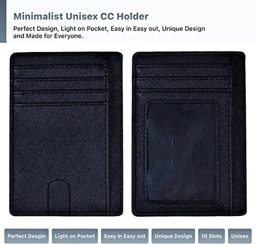 Wallet for Men, Women, Credit Card Holder, Business Card Holder