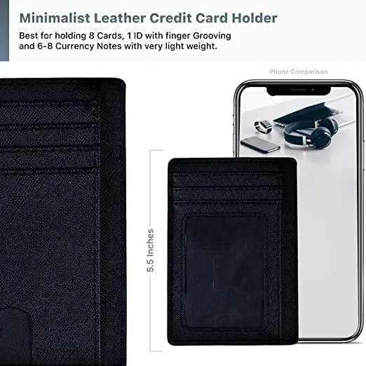 Wallet for Men, Women, Credit Card Holder, Business Card Holder