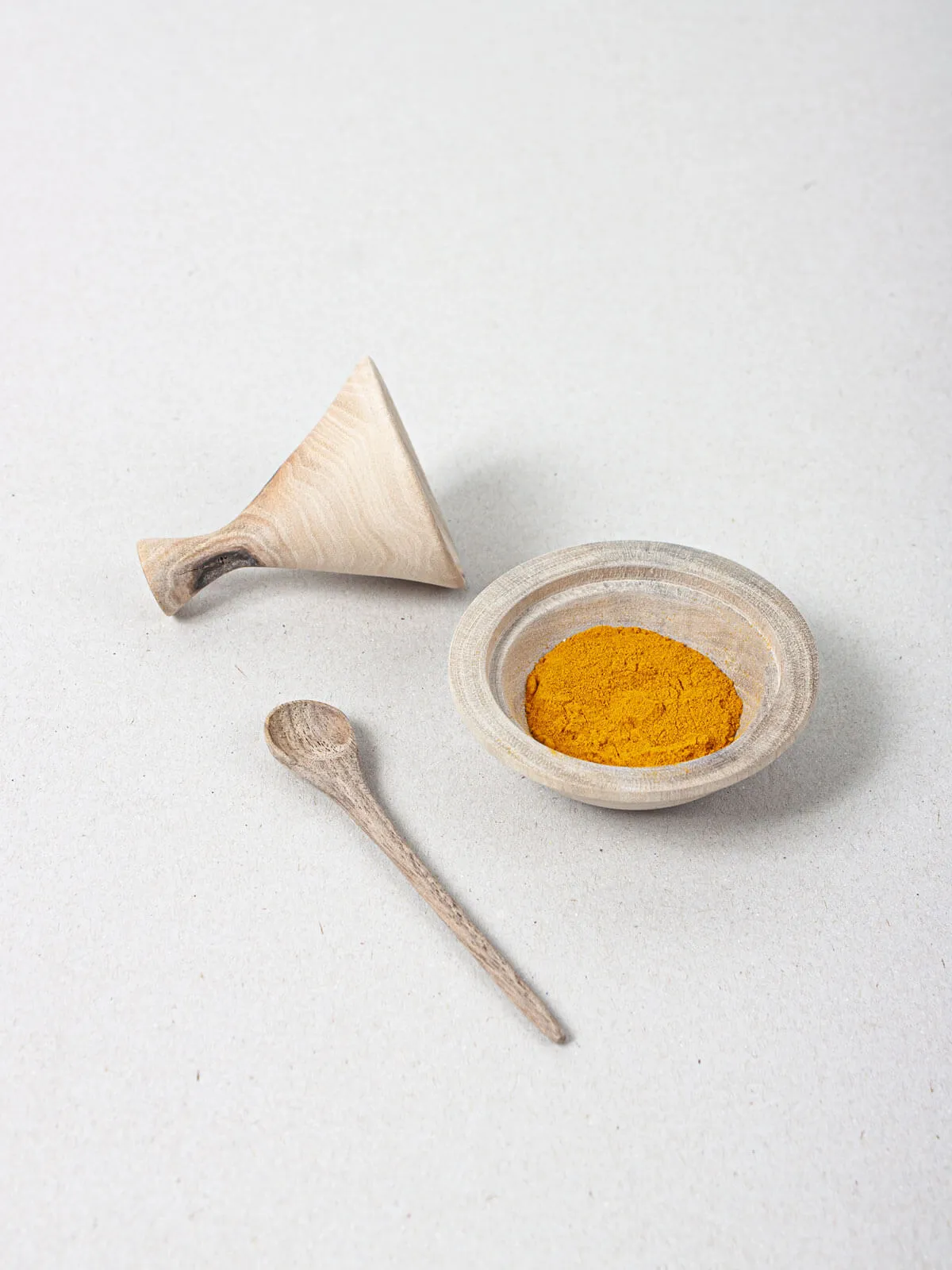Walnut Wood Tagine Spice Pot