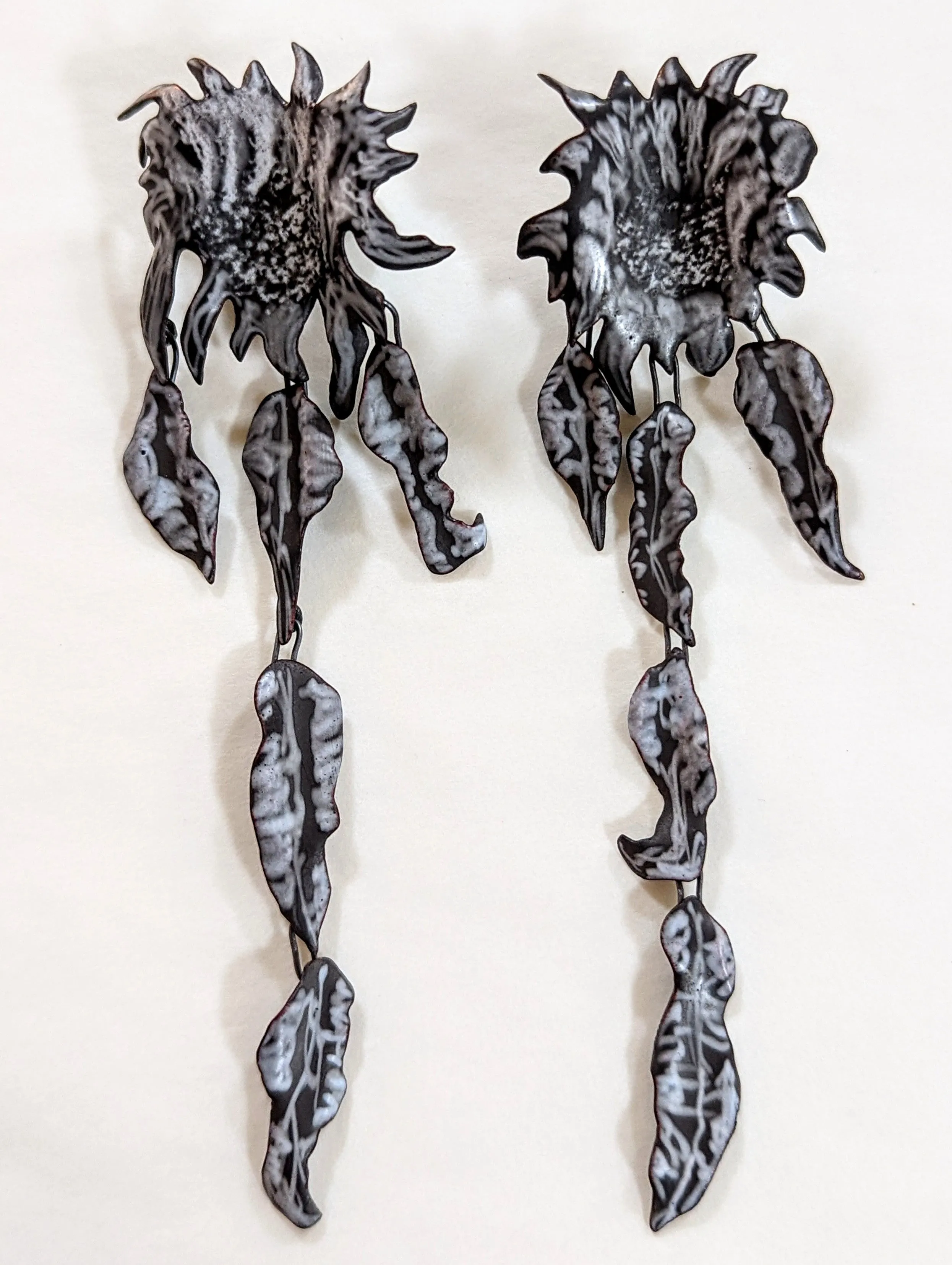Wilted Flower Earrings