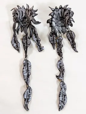 Wilted Flower Earrings