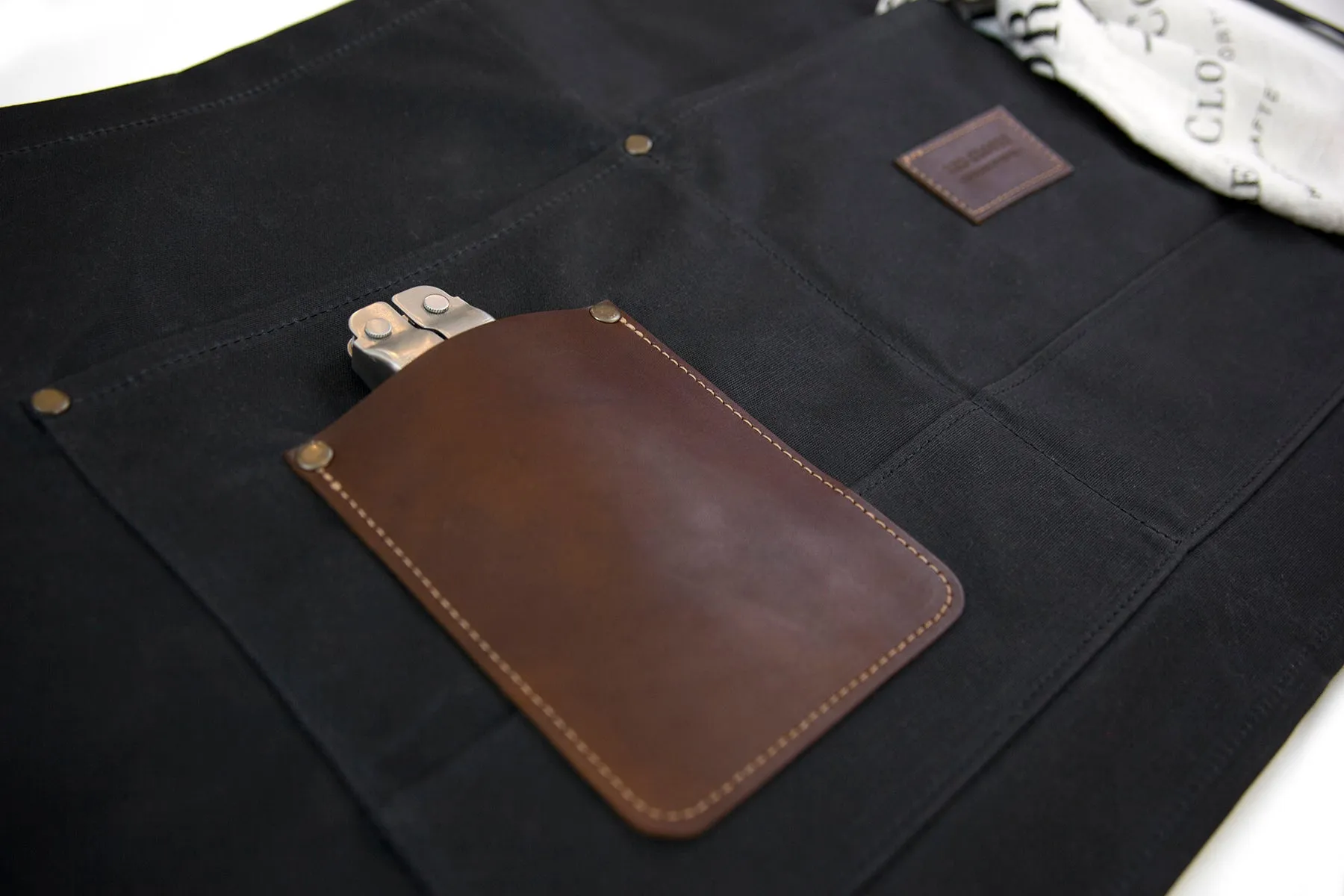 Winston Waist Apron - Black