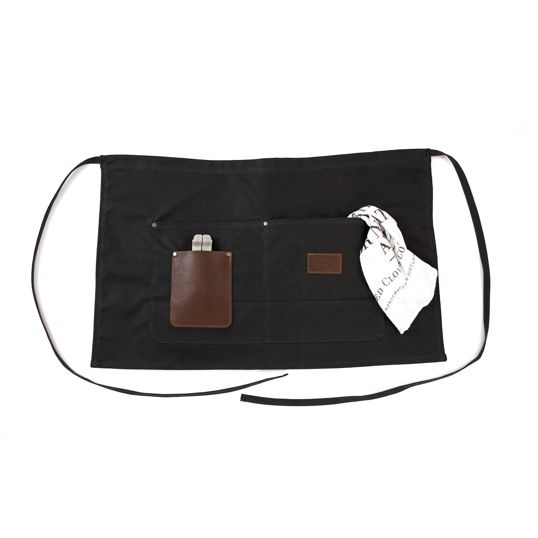 Winston Waist Apron - Black
